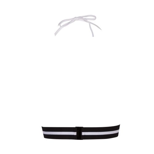 Womens Classic White Logo Band Ribbed Bikini Top 56220 by Calvin Klein from Hurleys