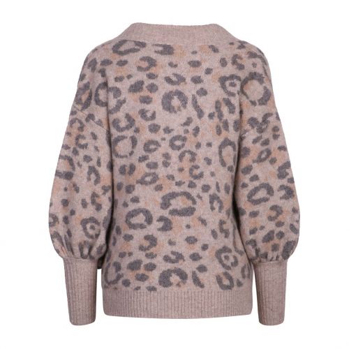 Womens Grey Alicina Animal Jacquard Knitted Jumper 96880 by Ted Baker from Hurleys