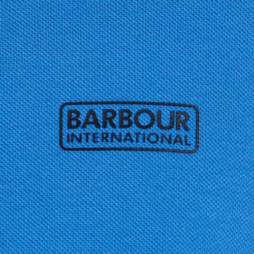 Mens Blue Essential S/s Polo Shirt 95621 by Barbour International from Hurleys