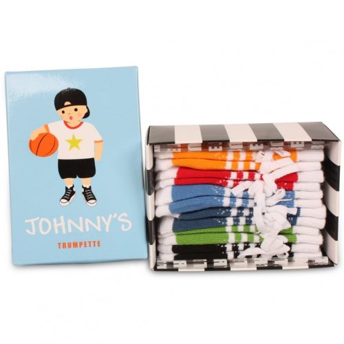 Baby Multi Johnnys Socks (0-12) 6112 by Trumpette from Hurleys