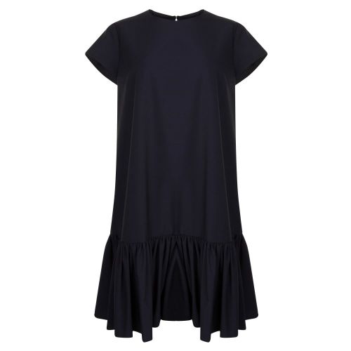 Womens Black Dropped Waist Dress 19879 by Emporio Armani from Hurleys