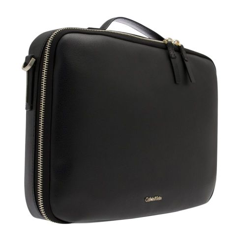 Womens Black Frame Laptop Bag 20525 by Calvin Klein from Hurleys