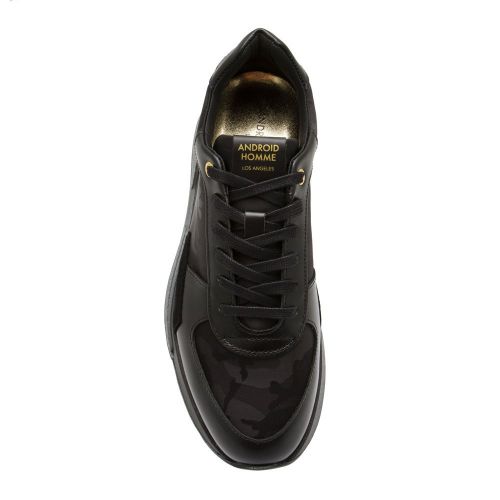 Mens Black Camo Matador Monochromatic Trainers 90037 by Android Homme from Hurleys