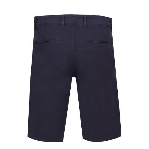 Casual Mens Dark Blue Schino Slim Fit Shorts 44895 by BOSS from Hurleys