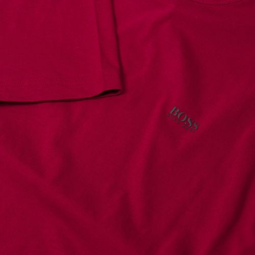 Athleisure Mens Dark Red Tee Small Logo S/s T Shirt 28064 by BOSS from Hurleys