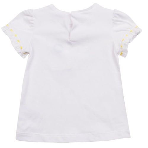 Girls White & Yellow Perfumes T Shirt & Leggings 22549 by Mayoral from Hurleys