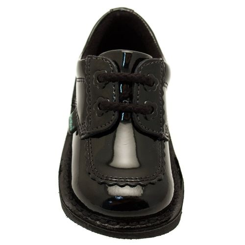 Infant Black Patent Leather Kick Lo F (5-12) 61961 by Kickers from Hurleys
