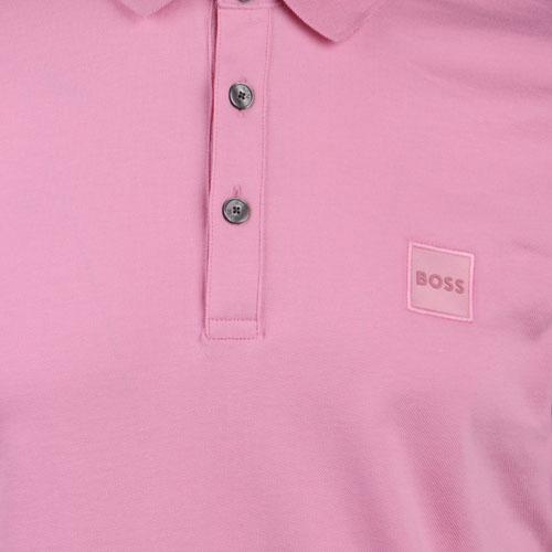 Casual Mens Light Pink Passenger S/s Polo Shirt 107141 by BOSS from Hurleys