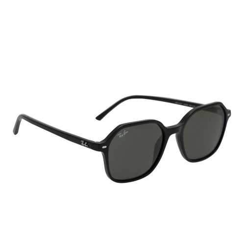 Black RB2194 John Sunglasses 92718 by Ray-Ban from Hurleys