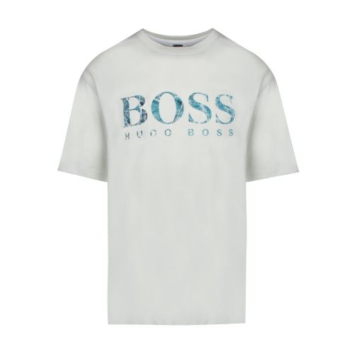 Casual Mens Light Green Teecher 4 S/s T Shirt 44908 by BOSS from Hurleys