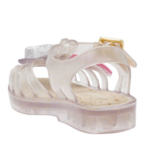 Girls Clear Glitter Mini Rainbow Sprite Sandals (4-9) 36684 by Mini Melissa from Hurleys