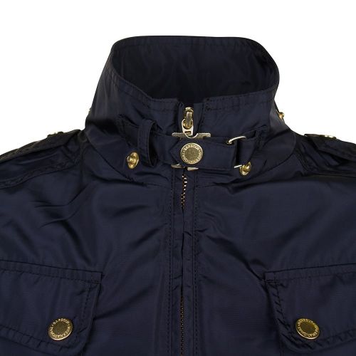 Womens Black Rearset Casual Parka 71756 by Barbour International from Hurleys