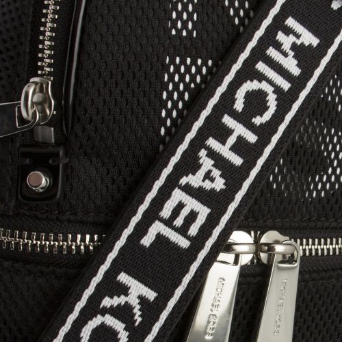 Womens Black Rhea Zip Logo XS Backpack 39886 by Michael Kors from Hurleys