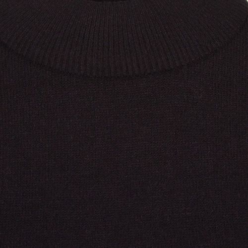 Womens Black Viril Crew Neck Knitted Top 91687 by Vila from Hurleys