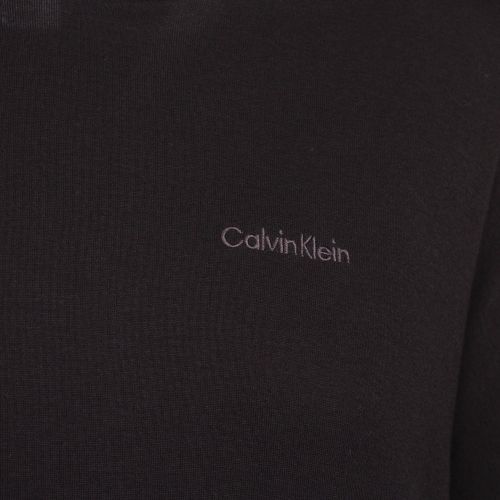 Womens Black Cotton Luxe Hoodie 79514 by Calvin Klein from Hurleys