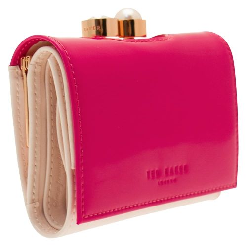 Womens Fuchsia Alix Patent Small Purse 71980 by Ted Baker from Hurleys
