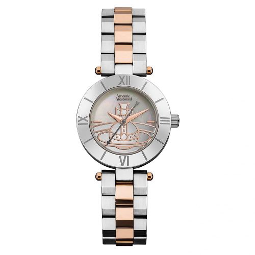 Womens Rose Gold & Silver Westbourne Orb Watch 10915 by Vivienne Westwood from Hurleys