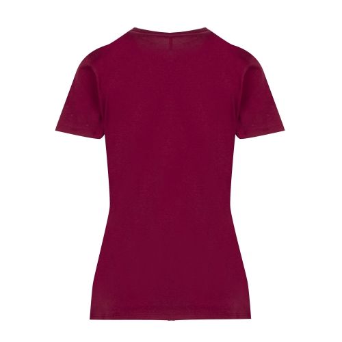 Casual Womens Raspberry Teshine S/s T Shirt 51513 by BOSS from Hurleys