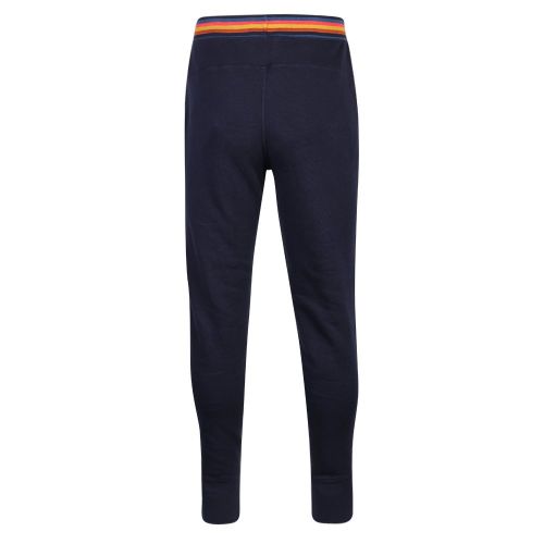 Mens Dark Blue Lounge Stripe Band Sweat Pants 107824 by PS Paul Smith from Hurleys
