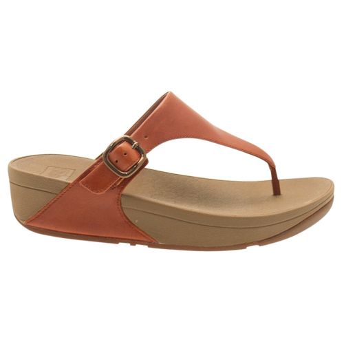 Fit Flop Womens Dark Tan The Skinny Sandals 8418 by FitFlop from Hurleys