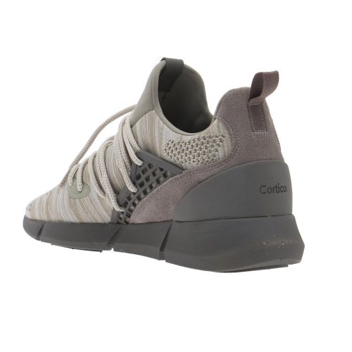 Mens Sand Rapide Knitted Trainers 23887 by Cortica from Hurleys