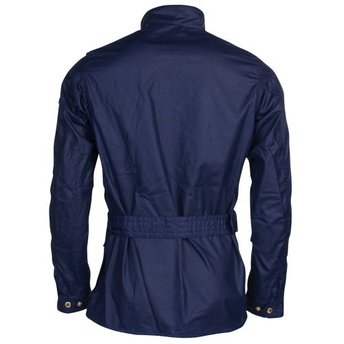 Mens Indigo Gauging Waxed Jacket 71514 by Barbour International from Hurleys