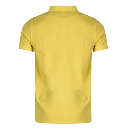 Mens Yellow/Green Casual Prime Slim S/s Polo Shirt 32112 by BOSS from Hurleys