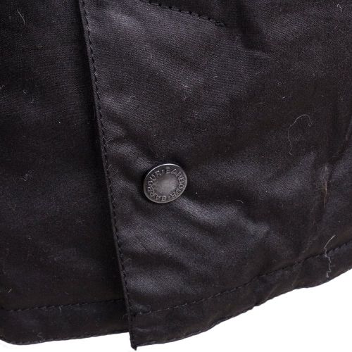 Heritage Womens Black Snow Bedale Waxed Jacket 68281 by Barbour from Hurleys