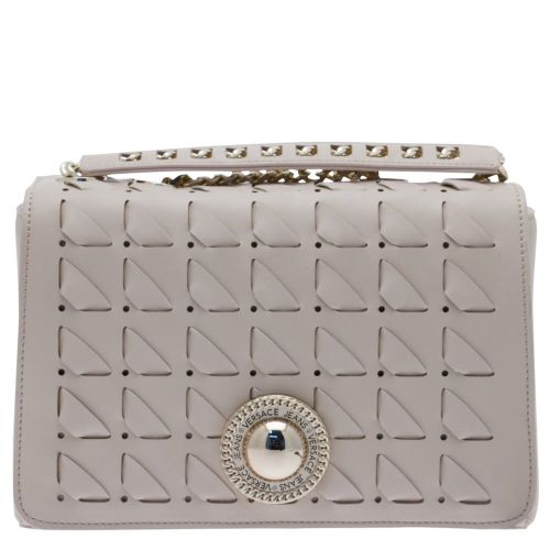 Womens Cream Woven Dome Shoulder Bag 21791 by Versace Jeans from Hurleys