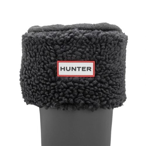 Womens Black Sheepy Fleece Tall Socks 99078 by Hunter from Hurleys