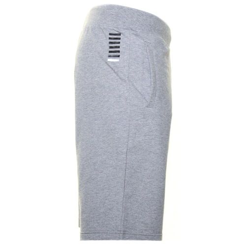 Mens Grey Training Core Identity Sweat Shorts 67383 by EA7 from Hurleys