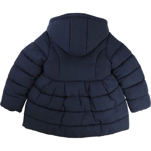 Girls Navy Bow Puffer Jacket 13134 by Billieblush from Hurleys
