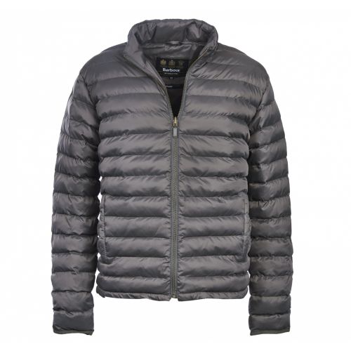 Mens Grey Impeller Quilt Jacket 34038 by Barbour International from Hurleys