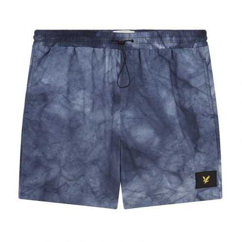 Mens Jet Black Mineral Swim Shorts 104116 by Lyle and Scott from Hurleys