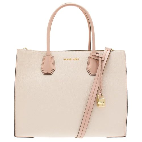 Womens Soft Pink Mercer Large Tote Bag 8046 by Michael Kors from Hurleys