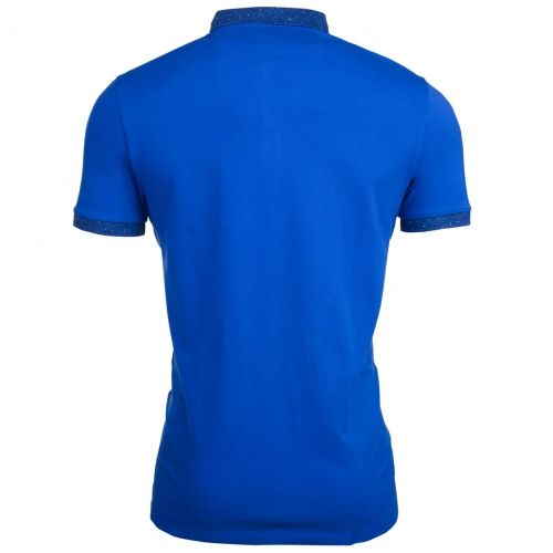 Orange Mens Medium Blue Previously Reg S/s Polo Shirt 25175 by BOSS from Hurleys