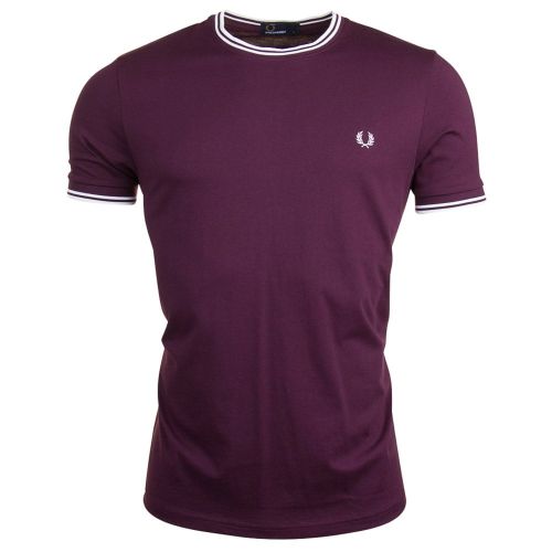 Mens Bramble Twin Tipped S/s T Shirt 14753 by Fred Perry from Hurleys