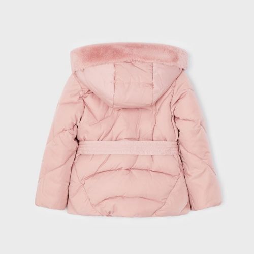 Girls Rose Coat With Pack 111232 by Mayoral from Hurleys