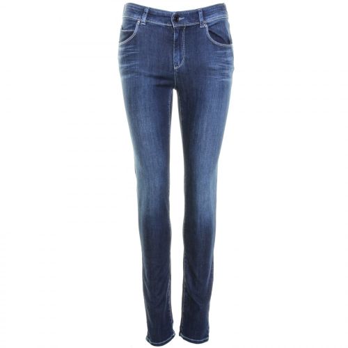 Womens Blue Wash J20 High Rise Skinny Fit Jeans 27178 by Armani Jeans from Hurleys