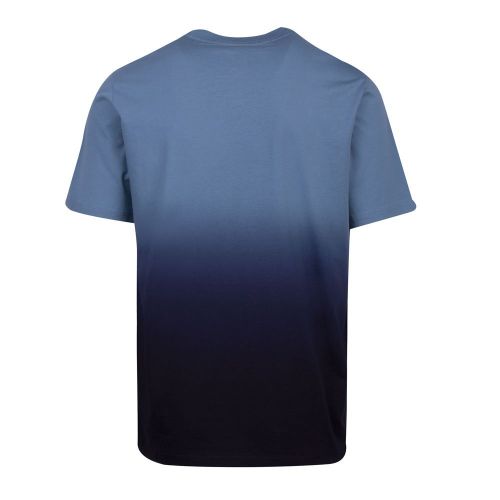 Mens Dark Navy Ombre Centre Logo S/s T Shirt 90351 by PS Paul Smith from Hurleys