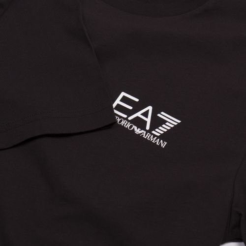 Mens Black Train Core ID S/s T Shirt 30572 by EA7 from Hurleys
