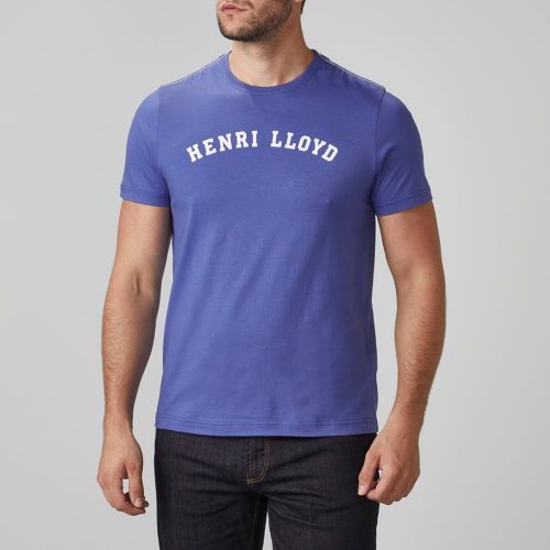Mens Azure Blue Ragian Regular S/s T Shirt 21321 by Henri Lloyd from Hurleys