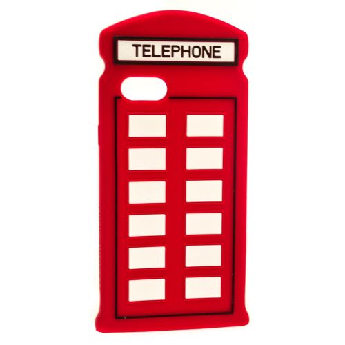 Womens Red Telephone Iphone 7 Case 70015 by Lulu Guinness from Hurleys