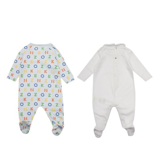 Baby Blue Tiger 2 Pack Babygrow Gift Set 77613 by Kenzo from Hurleys