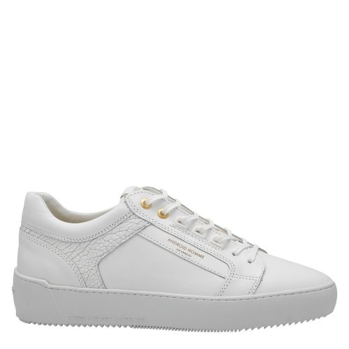Android Homme Mens Achromatic White Venice Raptor Emboss Trainers | Hurleys