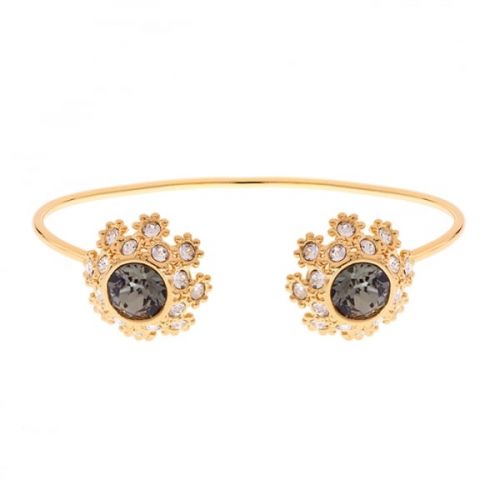 Womens Gold Seniie Crystal Daisy Lace Cuff Bracelet 15970 by Ted Baker from Hurleys