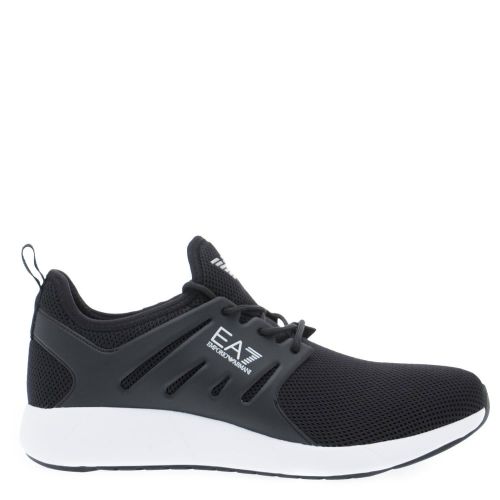 Mens Black New Minimal Running Trainers 20420 by EA7 from Hurleys