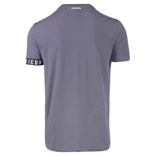 Mens Dark Grey Icon Armband S/s T Shirt 105915 by Dsquared2 from Hurleys