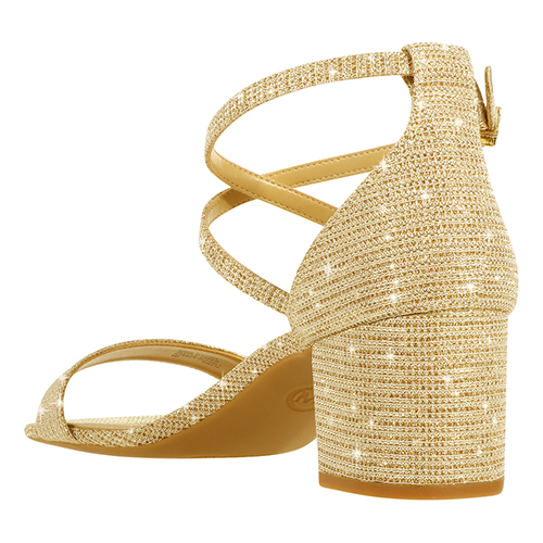 Womens Pale Gold Serena Flex Heel Sandals 107875 by Michael Kors from Hurleys