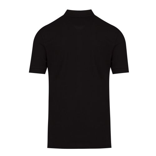 Mens Black Dolden Zip Collar S/s Polo Shirt 56901 by HUGO from Hurleys
